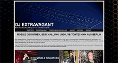 Desktop Screenshot of dj-extravagant.de